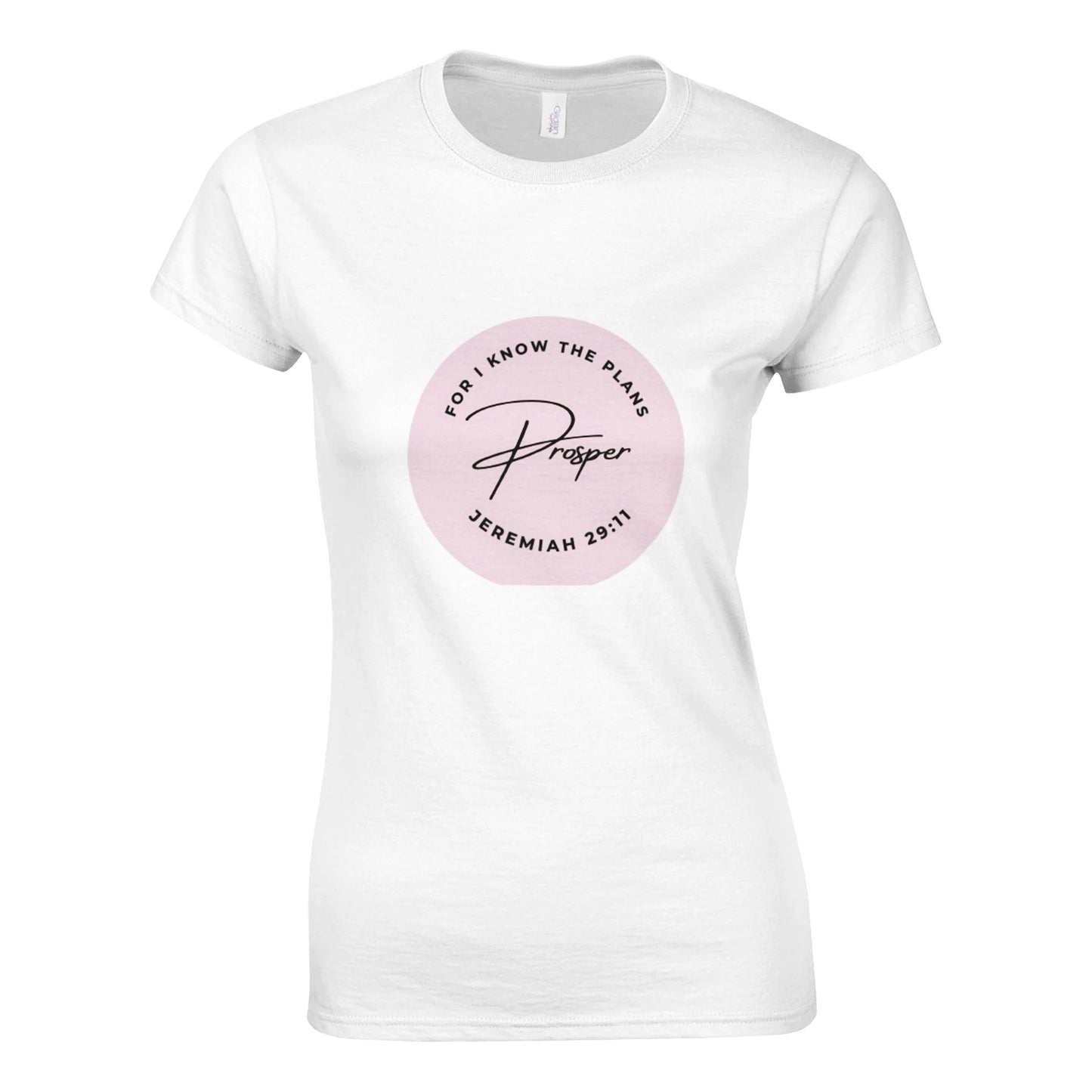 Prosper Jeremiah 29:11 t-shirt front view